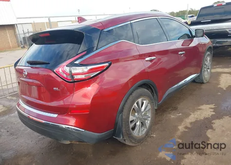 2018 Nissan Murano Sl z USA, uszkodzony, nr VIN 5N1AZ2MG0JN155211